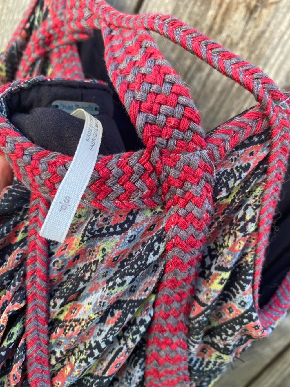 Free People Multicolor Patterned Dress - Picture 6 of 6